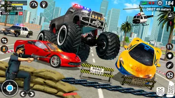 Police Monster Truck Car Games