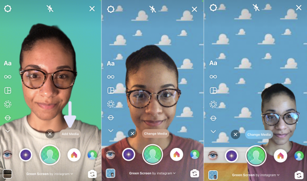 How to Use the Instagram Green Screen Effect？