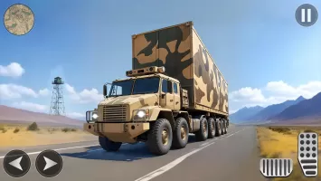 Army Cargo Truck Driving Games