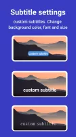 Video Player Subtitle Support