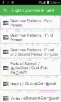 English grammar in Tamil