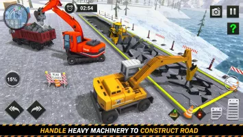 Snow Offroad Construction Game