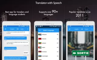 Translator With Speech