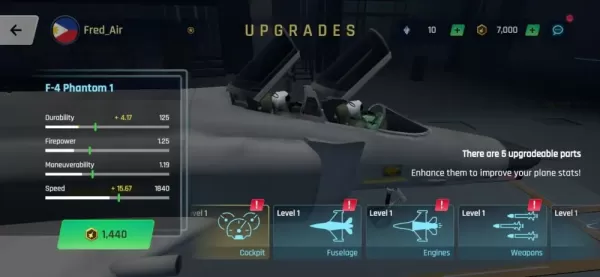 Sky Warriors: Airplane Games