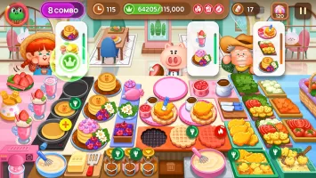 LINE CHEF A cute cooking game!