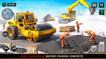 Snow Offroad Construction Game