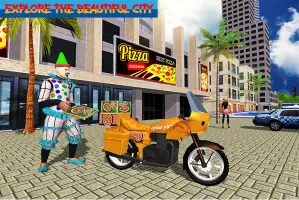 Pizza Boy Bike Delivery Game