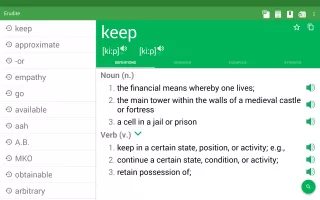 Erudite Dictionary Translator