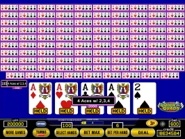 Hundred Play Draw Video Poker