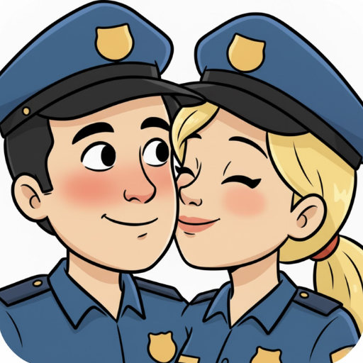 Draw Happy Police - Draw Games
