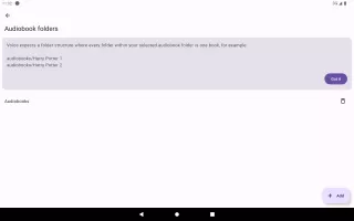 Voice Audiobook Player