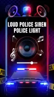 Loud Police Siren Police Light