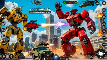 Robot Transform Car Games 3D