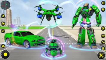 Drone Robot Car Game 3D