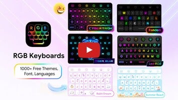 Keyboard Color: Emoji, RGB