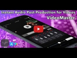 VideoMaster App Preview - Instant Audio Post-Production For Videos