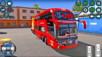 Euro Bus Driving Bus Game 3D