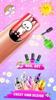 Nail polish game nail art