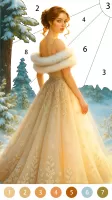 Christmas Game Color by number