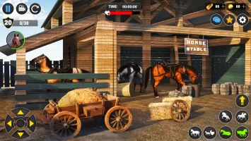 Horse Cart Transport Taxi Game