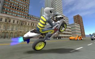 Sports bike simulator Drift 3D