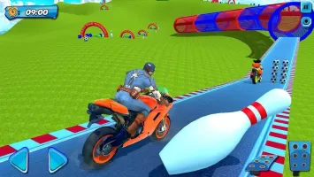 Superhero Bike Stunt Games 3D