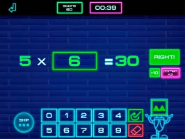 Times tables for kids & MATH-E