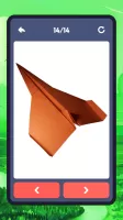 Origami aircraft, paper