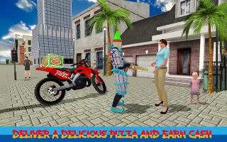 Pizza Boy Bike Delivery Game
