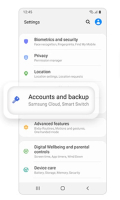 Samsung Cloud for Wear OS
