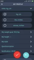 Handy Weight Loss Tracker, BMI