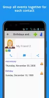 Birthdays & Events Reminder