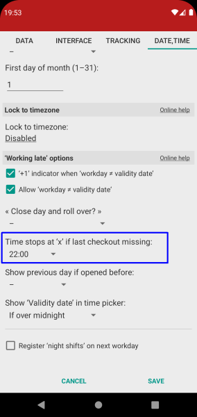 Time Recording - Timesheet App