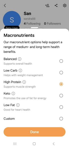 Samsung Food: Meal Planning