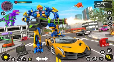 Multi Robot Car Transform Game