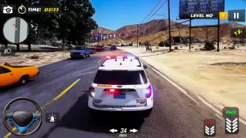Police Car Driving Cop Chase