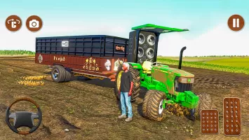 Cargo Tractor Driving Game 3d