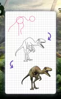 How to draw dinosaurs by steps