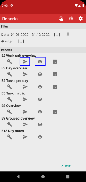 Time Recording - Timesheet App