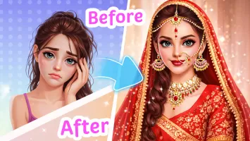 Indian Wedding Dress-up
