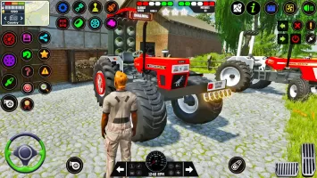 US Farming Tractor Games 3d