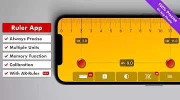 Ruler & Measuring Tape + Cam