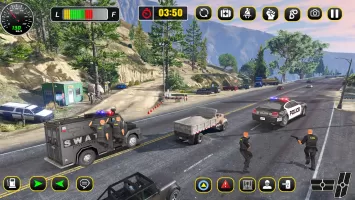 Police Car Chase: Thief Chase