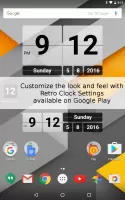 Retro Clock Widget