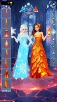 Icy or Fire dress up game