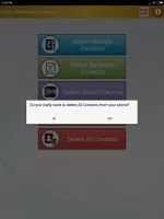 Delete all Phonebook Contacts