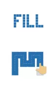 Fill - one-line puzzle game