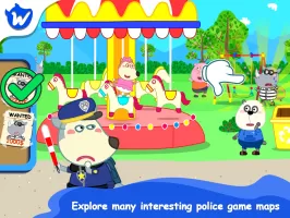 Wolfoo Police And Thief Game