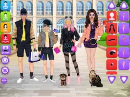 Superstar Family Dress Up Game