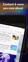 Opera browser beta with AI